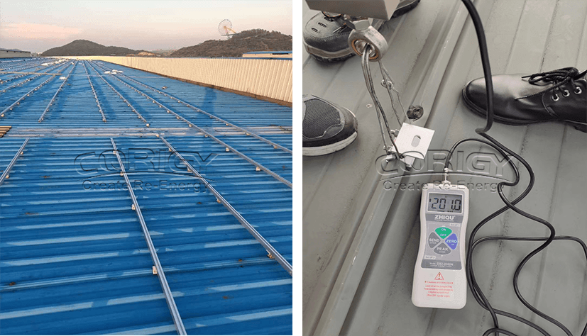 CPR-JC-01 Tin roof solar mounting system