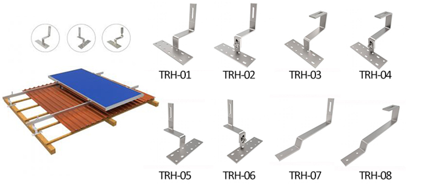pitched roof solar bracket system