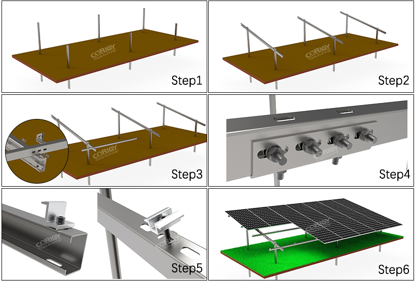 Solar Ground Mount Installation