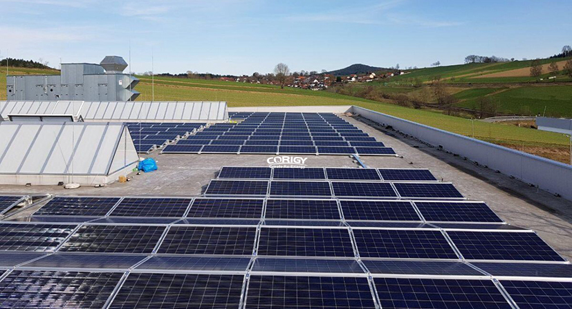 flat roof solar panel stands with integrated waterproof seals