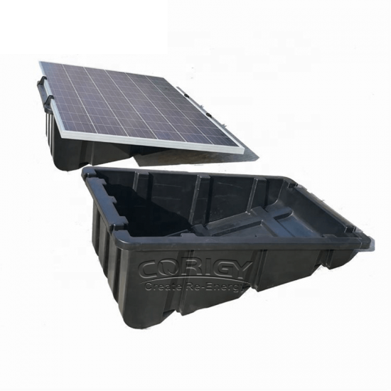 플라스틱된 안전장치를 설치 지붕 설치 체계에 대한 태양 전지 패널