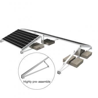 Solar Panel Flat Roof Mounting System
