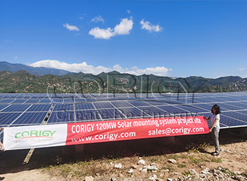 CORIGY 태양 120MWp 태양광역-태양 광(PV)장착 시스템
