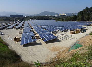 CORIGY 태양광 제공 태양 벽돌쌓기를 위한 4.16MW PV 프로젝트를 다시