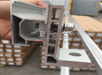 업그레이드의 L 발 금속을 위한 지붕 설치-태양 CORIGY